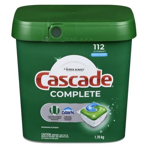 Cascade Dishwasher Action Pacs Fresh Scent 112 Count