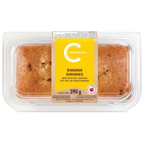 Compliments Loaf Cake Banana 390 g