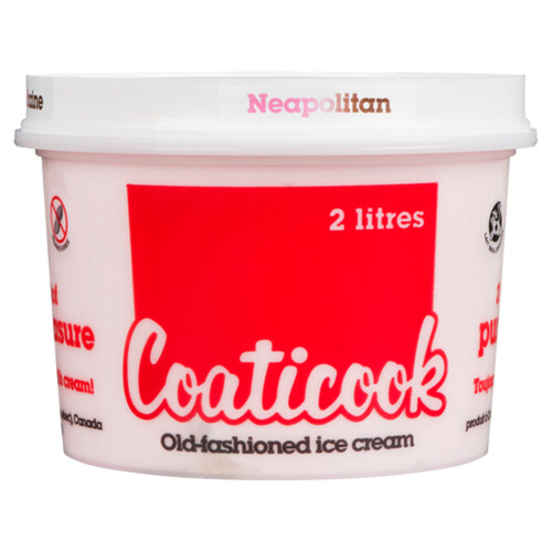 Coaticook Old-Fashioned Ice Cream Neapolitan 2 L