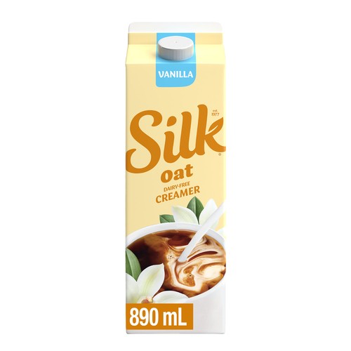 Silk Dairy-Free Oat For Coffee Creamer Vanilla 890 ml