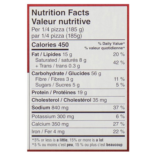Dr. Oetker Giuseppe Pizzeria Frozen Rising Crust Pizza 4 Meat 740 g