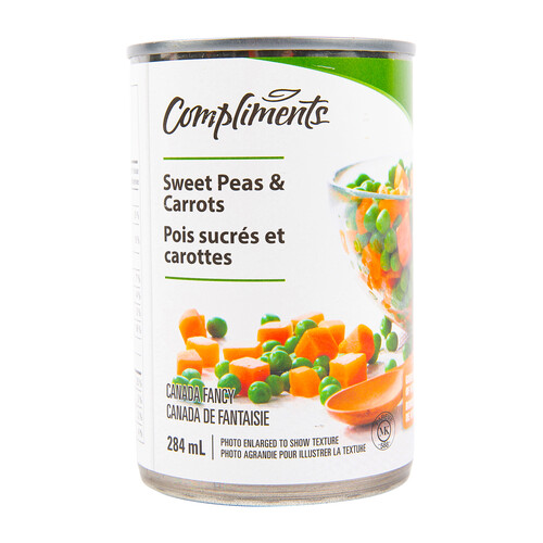 Compliments Sweet Peas & Carrots 284 ml