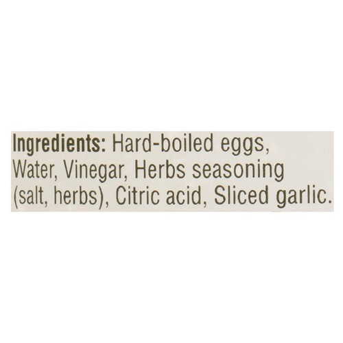 Nutri Group Pickled Eggs Vinegar Herbs & Garlic 500 ml