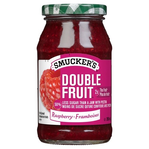 Smucker's Jam Double Fruit Raspberry 390 ml