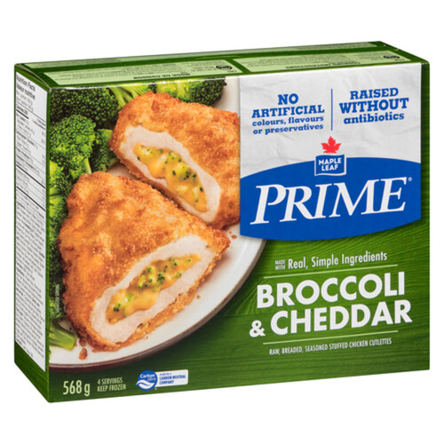 Prime Chicken Stuffed with Broccoli & Cheddar Raised Without Antibiotics 568 g