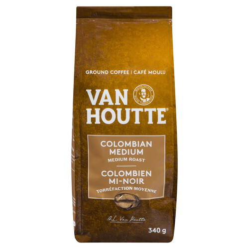 Van Houtte Ground Coffee Medium Roast Colombian 340 g