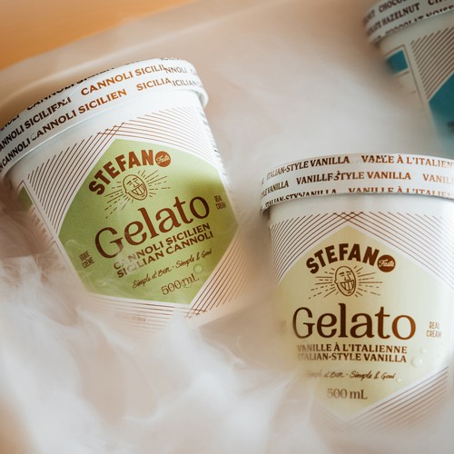 Stefano Faita Gelato Italian Style Sicilian Cannoli 500 ml