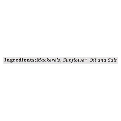 Sabor Do Mar Mackerel Fillets In Vegetable Oil 120 g