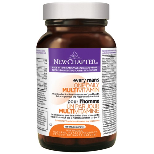 New Chapter One Daily Every Man Multivitamin 48 Tablets