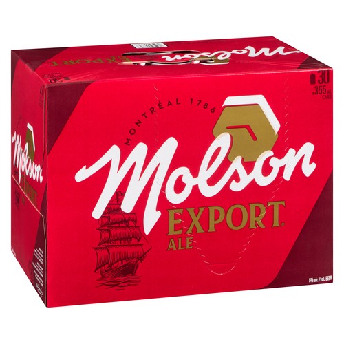 Molson Export Beer 5% Alcohol Duo 30 x 355 ml (cans)