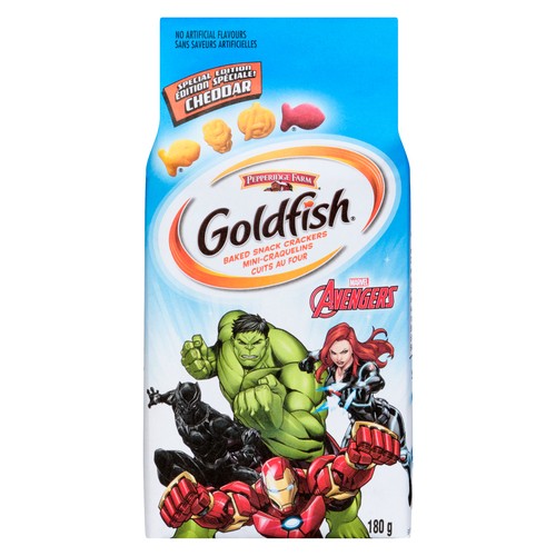Pepperidge Farm GoldFish Crackers Avengers Cheddar 180 g