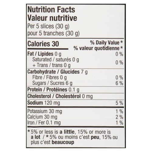 Strub's Bread & Butter Pickles Sweet 500 ml