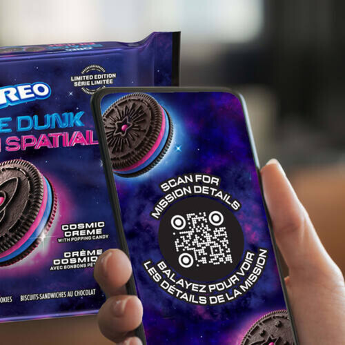 Oreo Space Dunk Chocolate Sandwich Cookies Cosmic Creme Limited