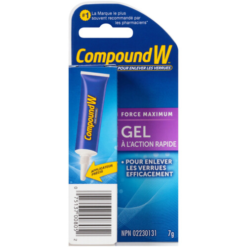 Compound W Wart Remover Gel 7 g