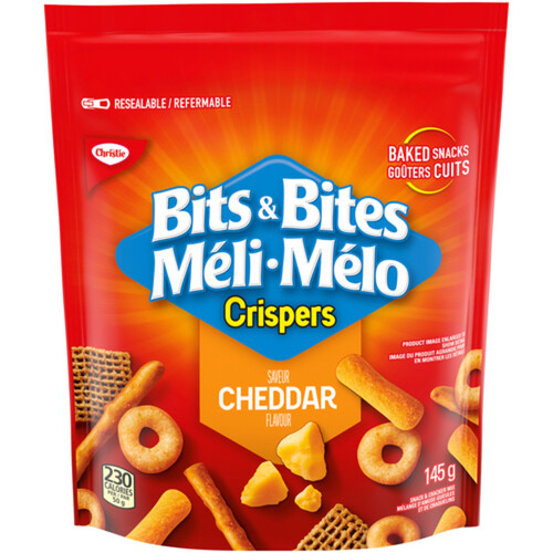 Crispers Bits Bites Cheese Snacks 145 g