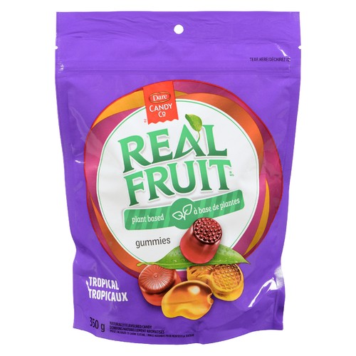 Dare Real Fruit Gummies Tropical 350 g