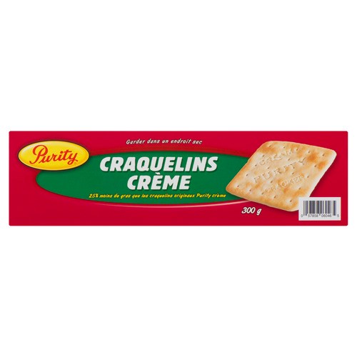 Purity Less Fat Original Cream Crackers 300 g