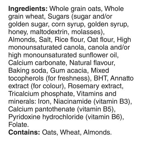 General Mills Oatmeal Crisp Cereal Almond 958 g