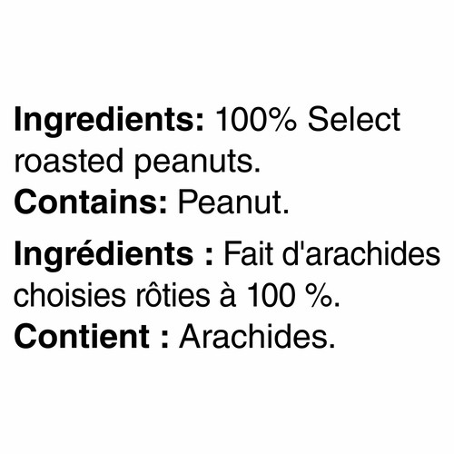 Kraft Peanut Butter Only Peanuts All Natural Crunchy 750 g