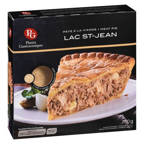 Plaisirs Gastronomiques Meat Pie Lac St-Jean 750 g