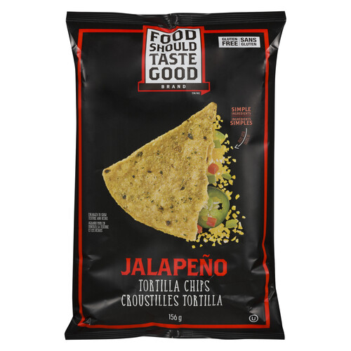 Food Should Taste Good Tortilla Chips Jalapeno 156 g