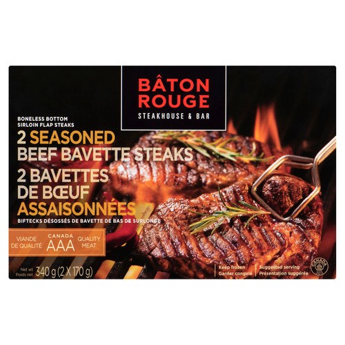 Baton Rouge Frozen Bavette Beef Steak 340 g