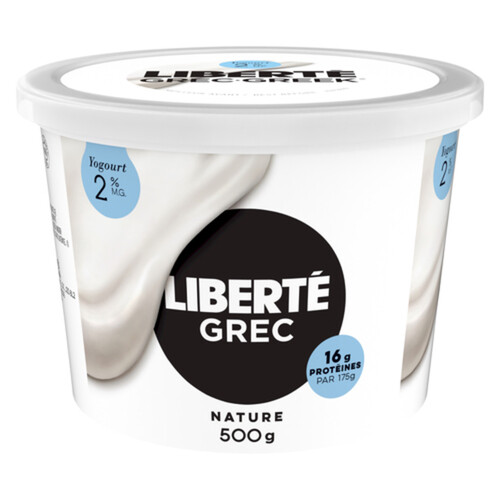 Liberté Greek 2% Yogurt Plain 500 g