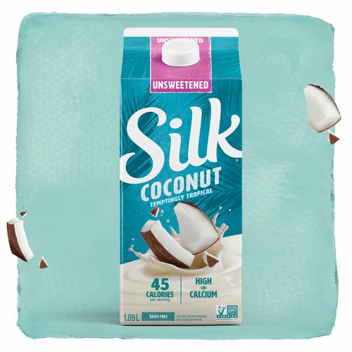 Silk Dairy-Free Coconut Beverage Unsweetened Original 1.89 L