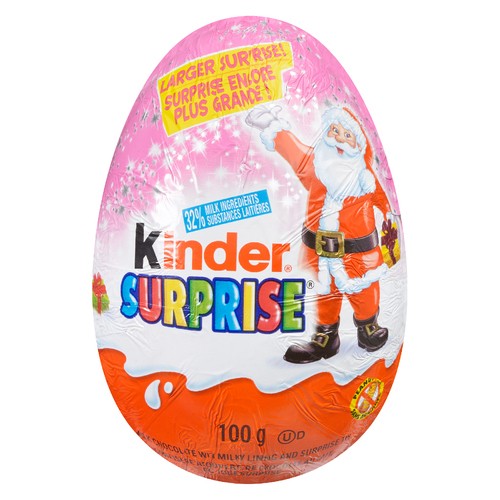 Kinder Surprise Chocolate Egg Pink 100 g