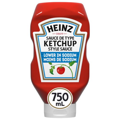 Heinz Tomato Ketchup Low Sodium 750 ml