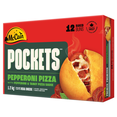 McCain Pizza Pockets Pepperoni 12 x 100g