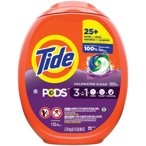 Tide Detergent Pods Spring Meadow 2.78 kg