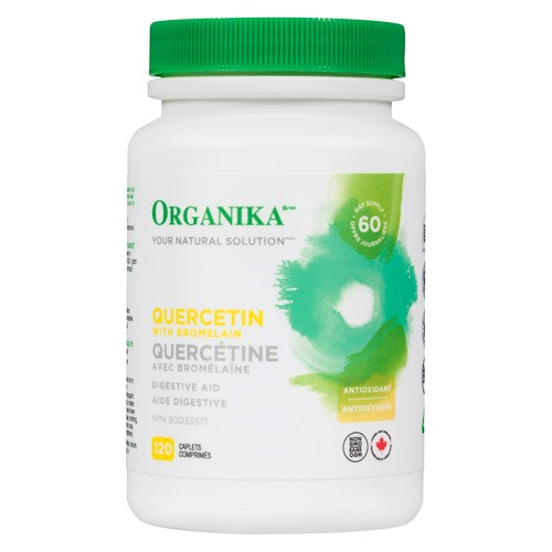 Organika Bromelain Quercetin 120 Capsules