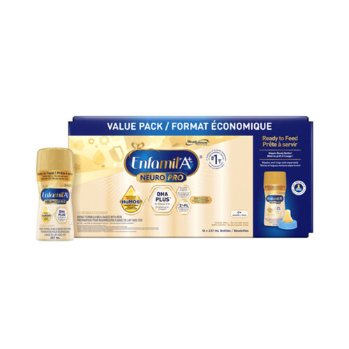 Enfamil A+ Neuropro Infant Formula Ready To Feed 18 x 237 ml