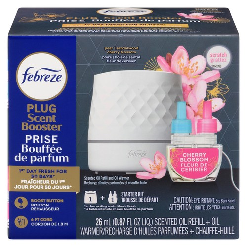 Febreze Scent Booster Plug in Air Freshener Cherry Blossom 26 ml 