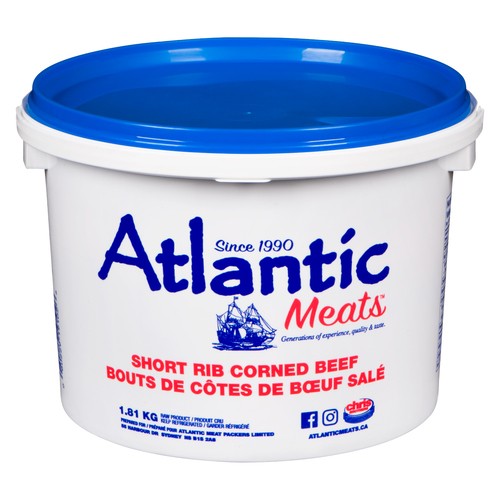 Atlantic Meats Short Rib Corned Beef 1.81 kg