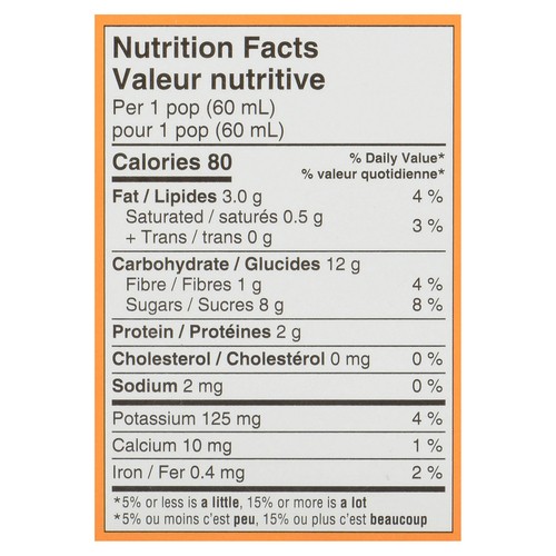 NanaShake Nana Pops Frozen Bars Banana Bread 4 x 60 ml