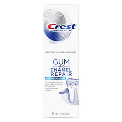 Crest Toothpaste Gum Enamel Advanced White 63 ml