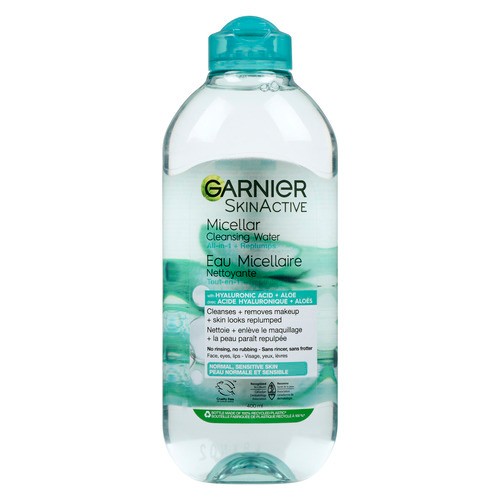 Garnier SkinActive Micellar Cleansing Water with Hyaluronic Acid + Aloe 400 ml
