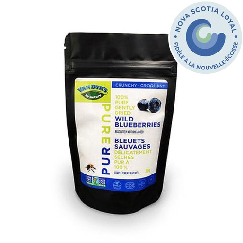 Van Dyk's by Nature Wild Dried Crunchy Blueberries 30 g
