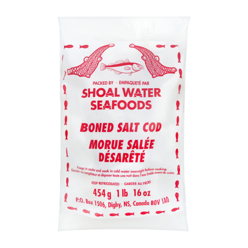 Shoal Water Seafoods Boned Salted Cod 454 g Voilà Online Groceries