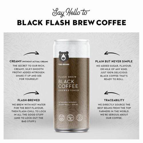 Two Bears Cold Brew Coffee Original 250 ml (can)