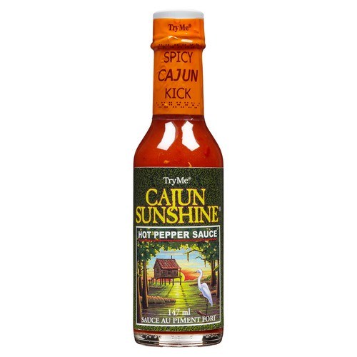 Try Me Hot Pepper Sauce Cajun Sunshine 147 ml