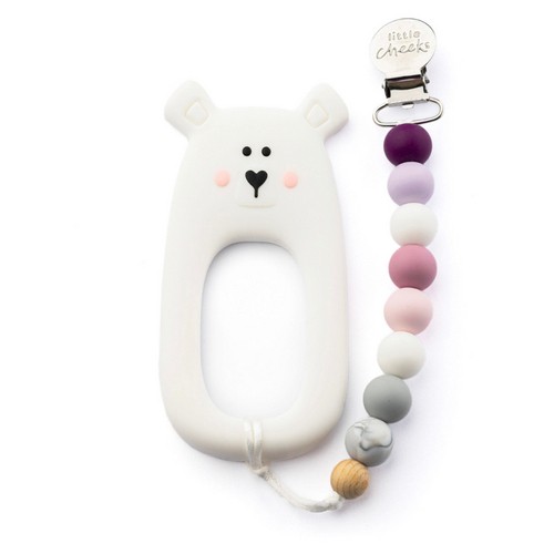 Little Cheeks Teether Clip 1 EA