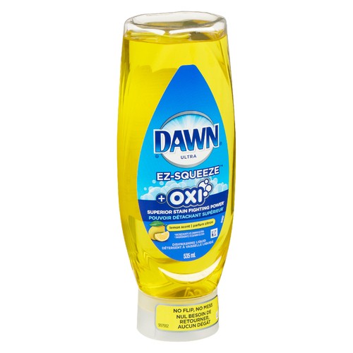 Dawn Ultra + Oxi Dishwashing Liquid Soap Lemon 535 ml