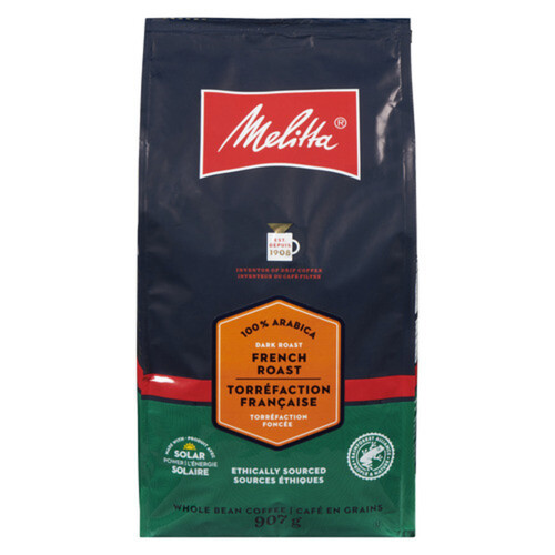 Melitta Whole Bean Coffee French Roast 907 g