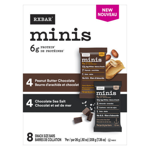 Kellogg RXBAR Minis Bars Snack Size 208 g