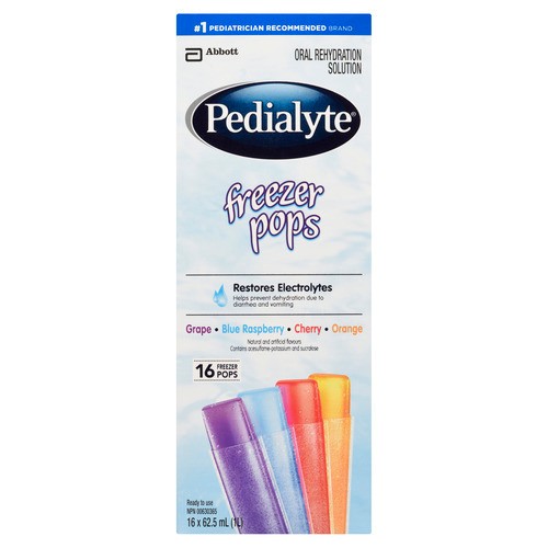 Pedialyte Assorted Freezer Pops 16 EA