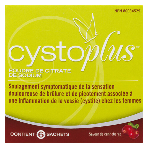 Cystoplus Sodium Citrate Powder 6 x 4 g