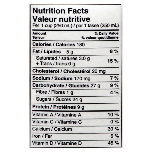 ADL 2% Partly Skimmed Chocolate Milk 1 L